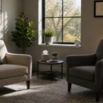Therapist consultation room symbolizing family law clarity for Maryland clients