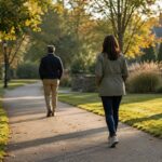 Married couple experiencing a silent divorce in Maryland